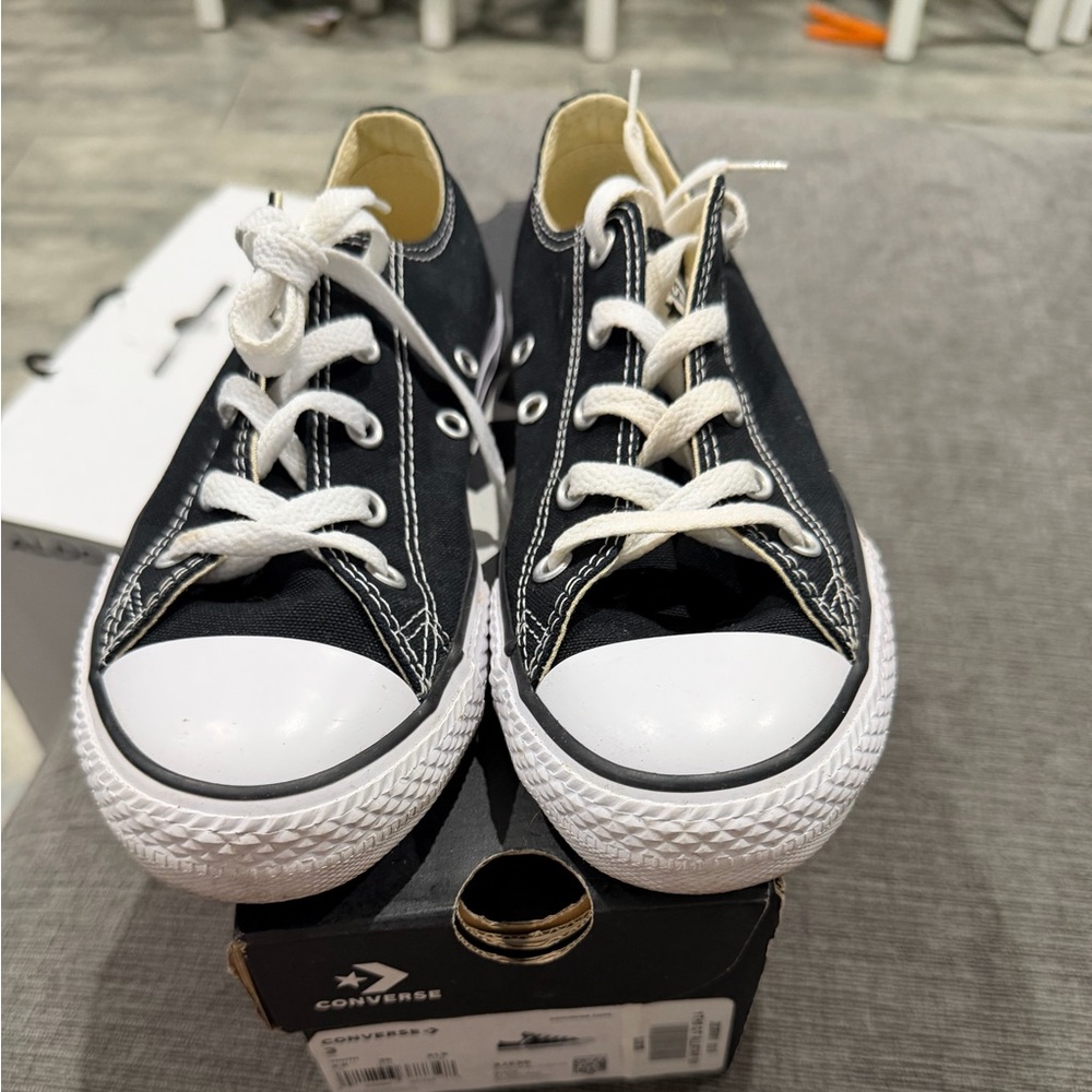 Converse Monochrome Lace-Up Sneakers
